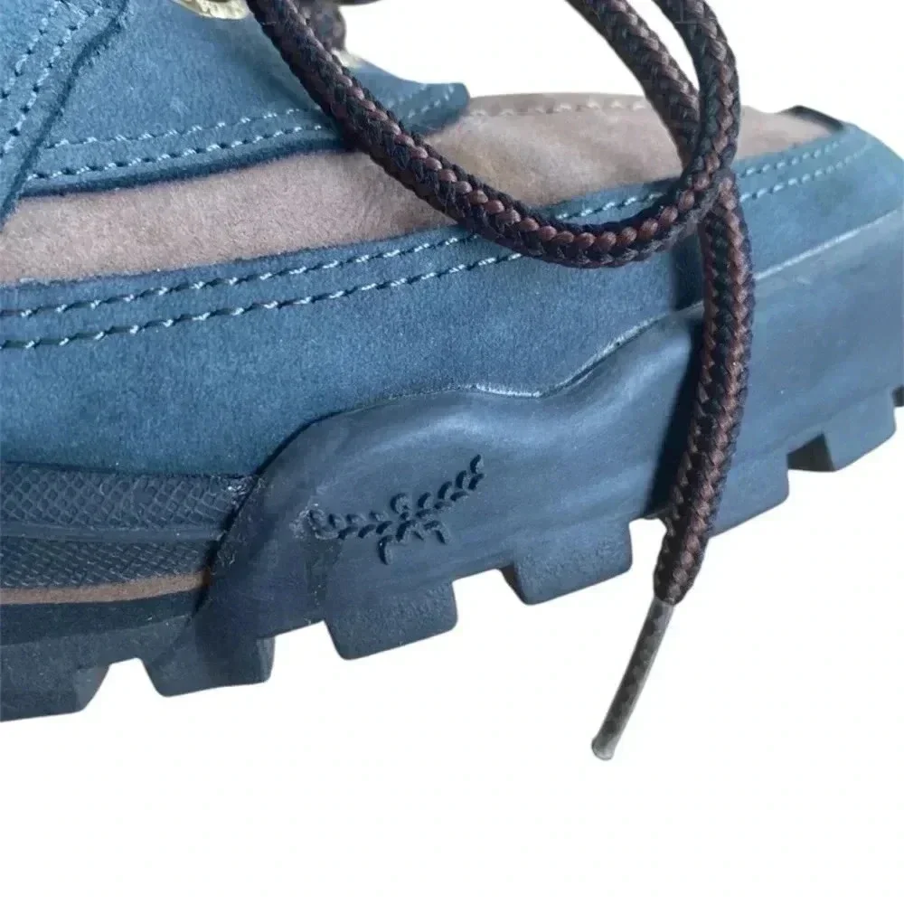 MCM Vintage 90s LowTop Suede Leather Hiking Boots